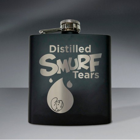 Smurf Tears Flask