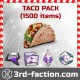 Ingress Tacos Pack L8 x1500