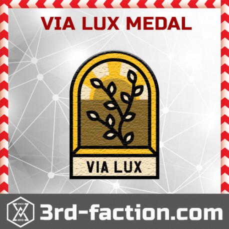 Ingress Via Lux Badge (Medal)