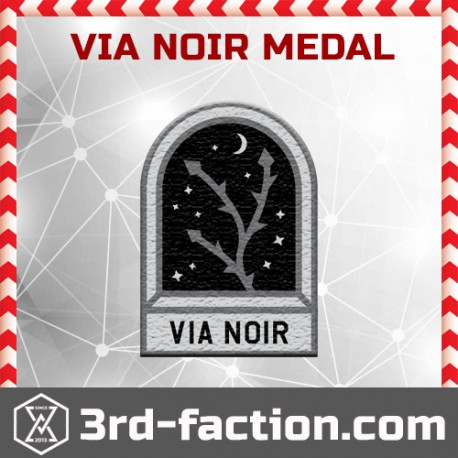 Ingress Via Noir Badge (Medal)