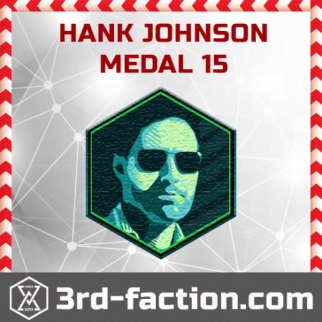 Ingress Hank Johnson 2015 Badge