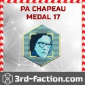 P.A Chapeau 2017 Badge