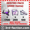 Destroyer Pack L8 x2000