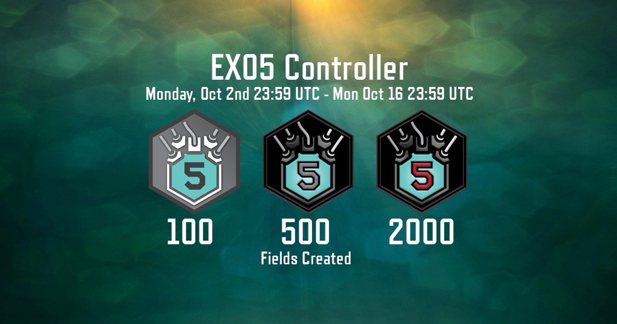 EXO5 controller event