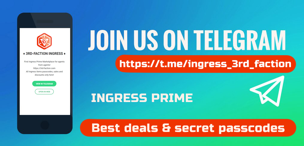 ingress prime telegram channel